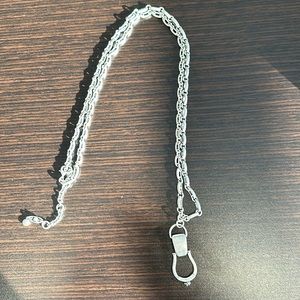 Cabi Horseshoe Silvertoned Necklace